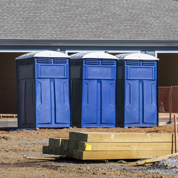 are there any restrictions on what items can be disposed of in the portable toilets in Nokesville